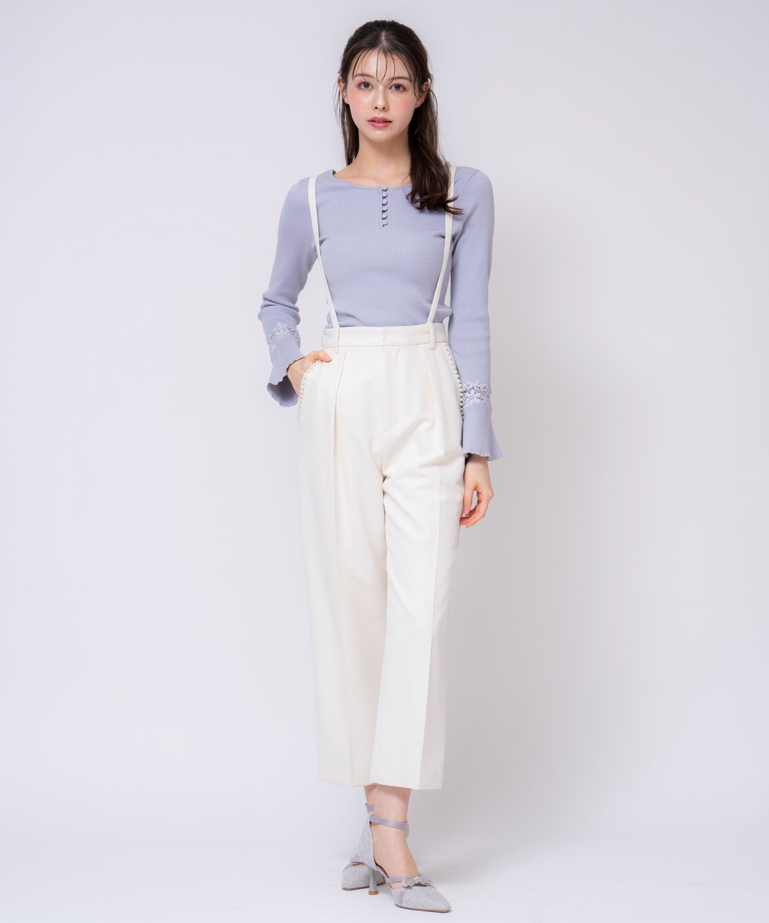 サス付きタックパンツ | その他パンツ | NOELA OFFICIAL WEB STORE