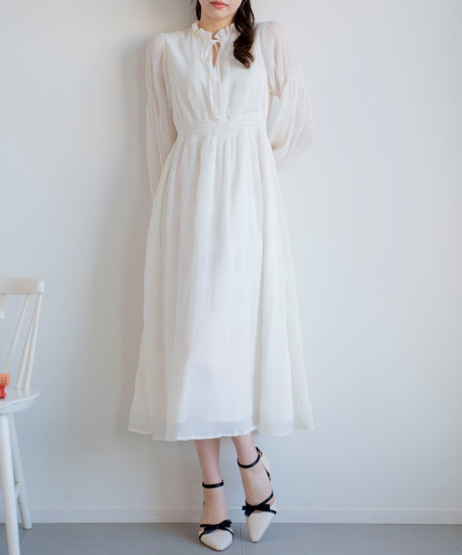 マジョリカプリーツワンピ | ロングワンピース | NOELA OFFICIAL WEB STORE