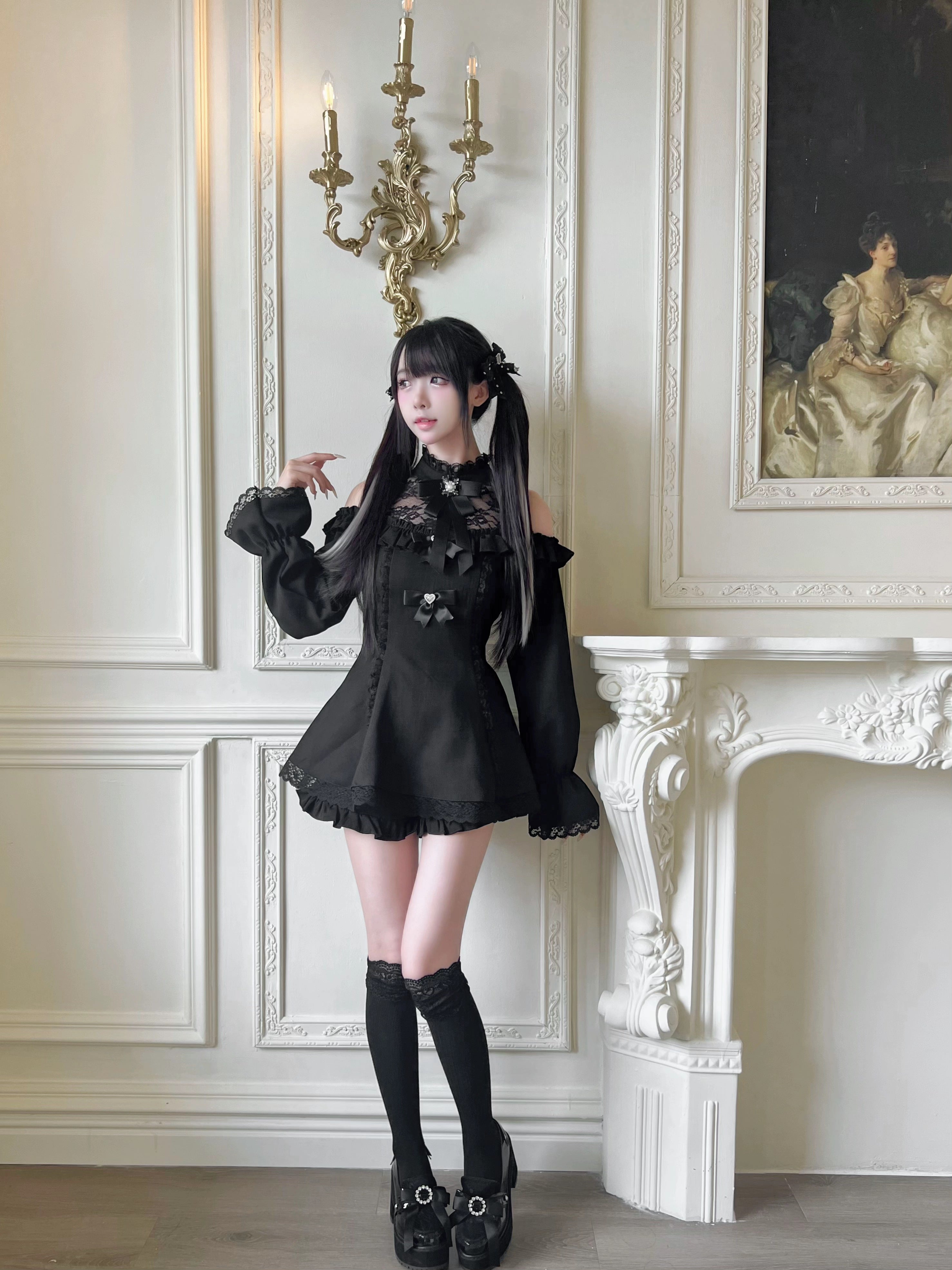 サブカル地雷：ミニワンピ ビジューブローチセットアップ・ – NoGenki