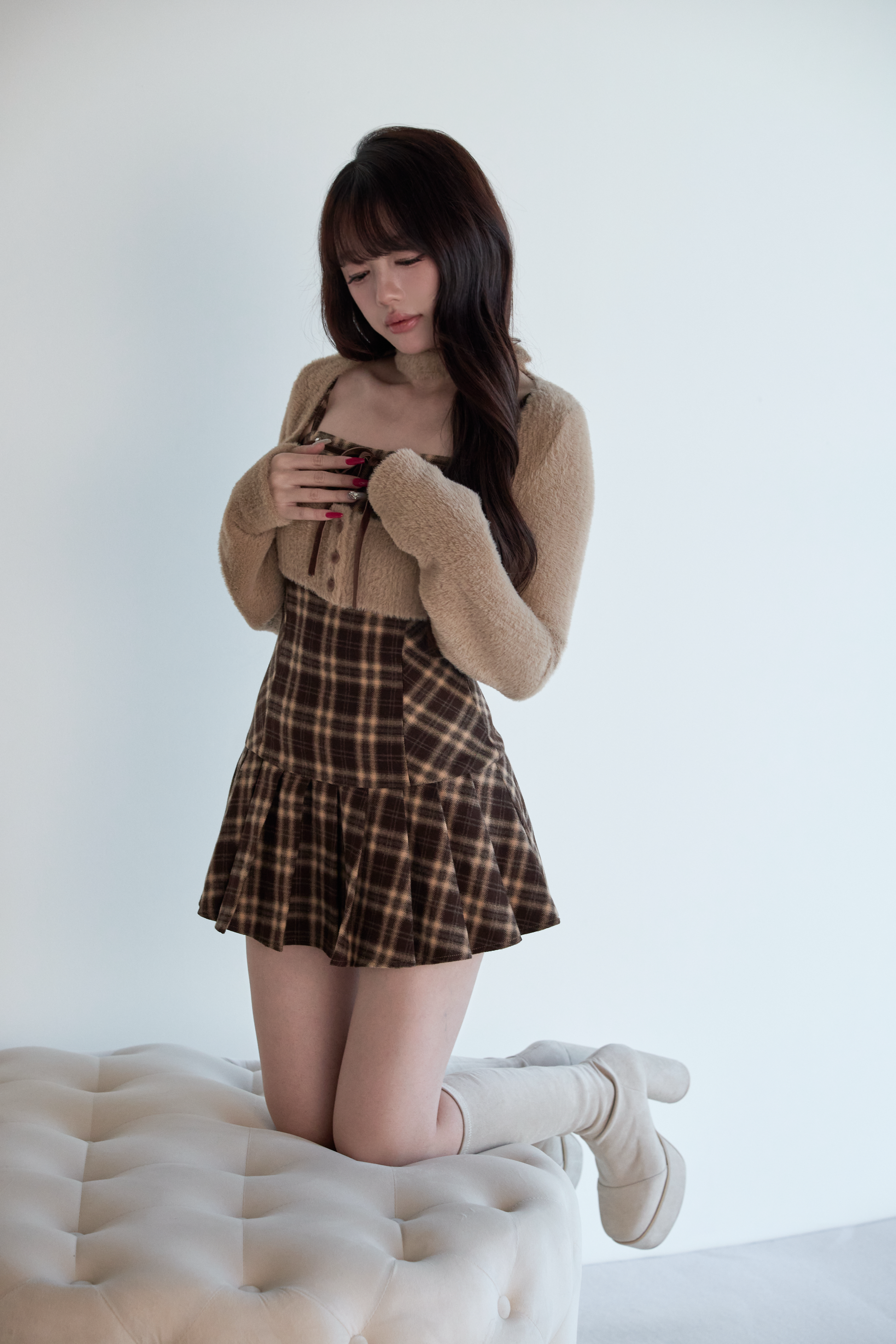 BunnyLis:リボンオフショルダーニットトップス – NoGenki