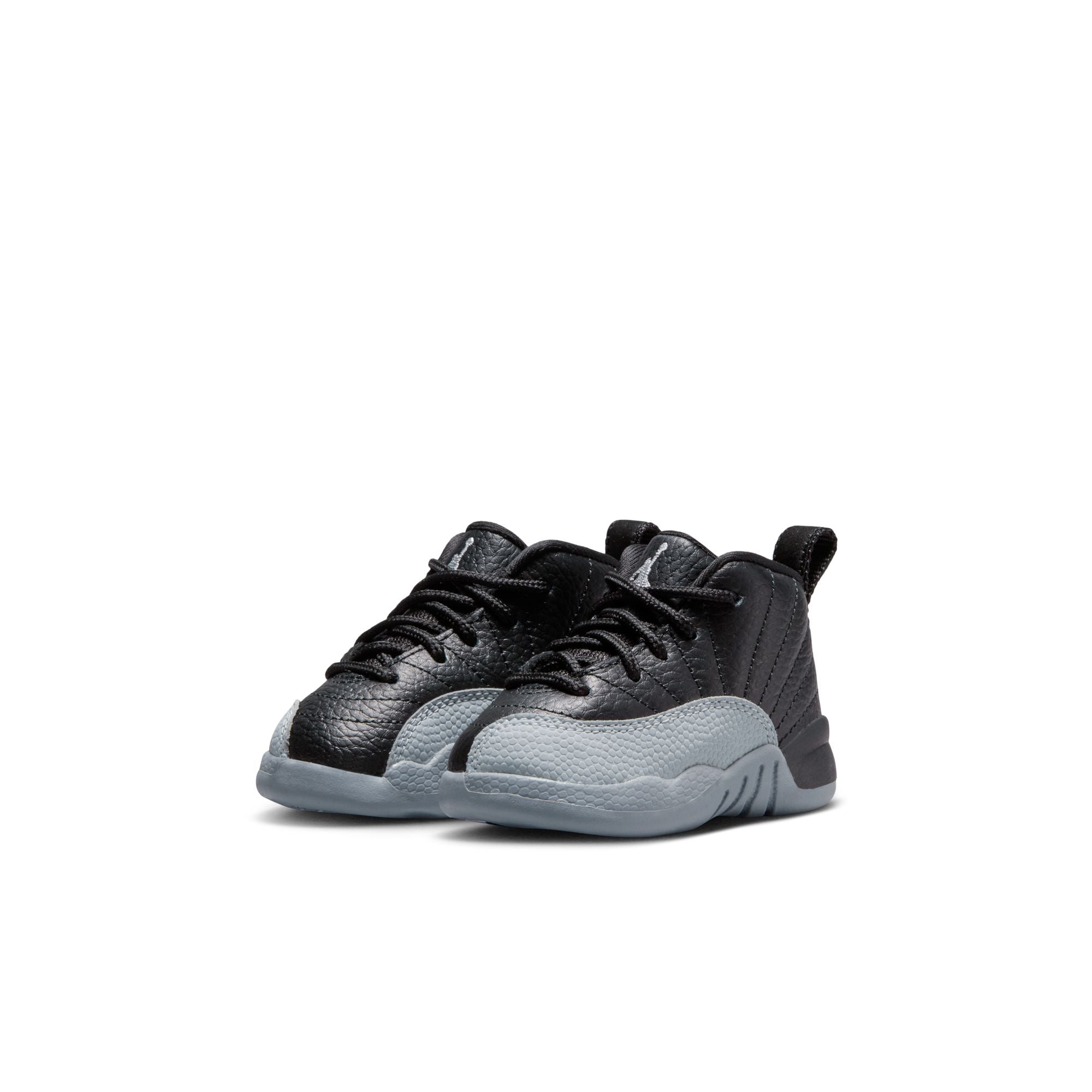 Jordan - Boy - TD Jordan 12 Retro - Black/Wolf Grey/White – Nohble