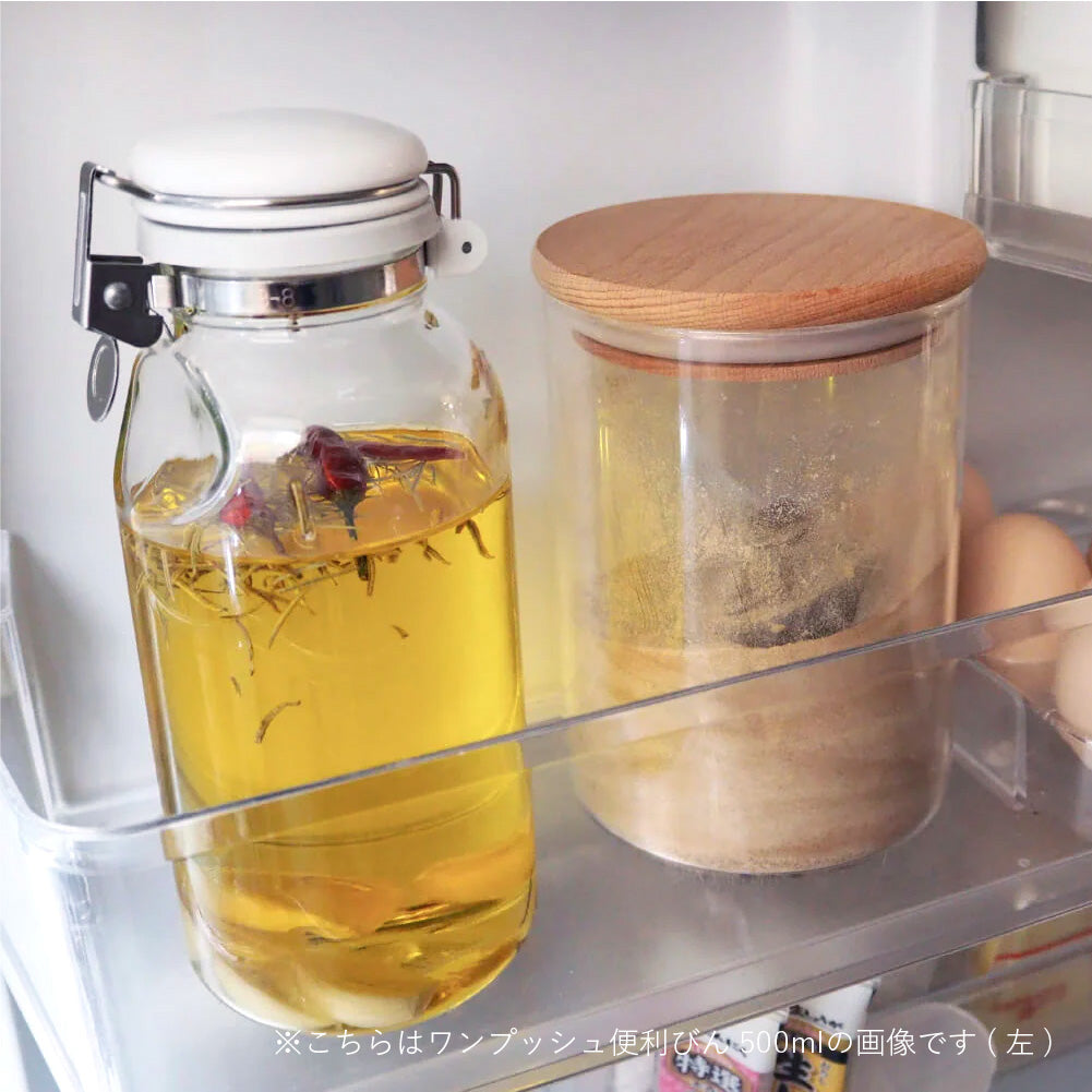 風味を長く保つ密閉保存容器】【冷蔵庫に揃えて置けるサイズ感】セラー