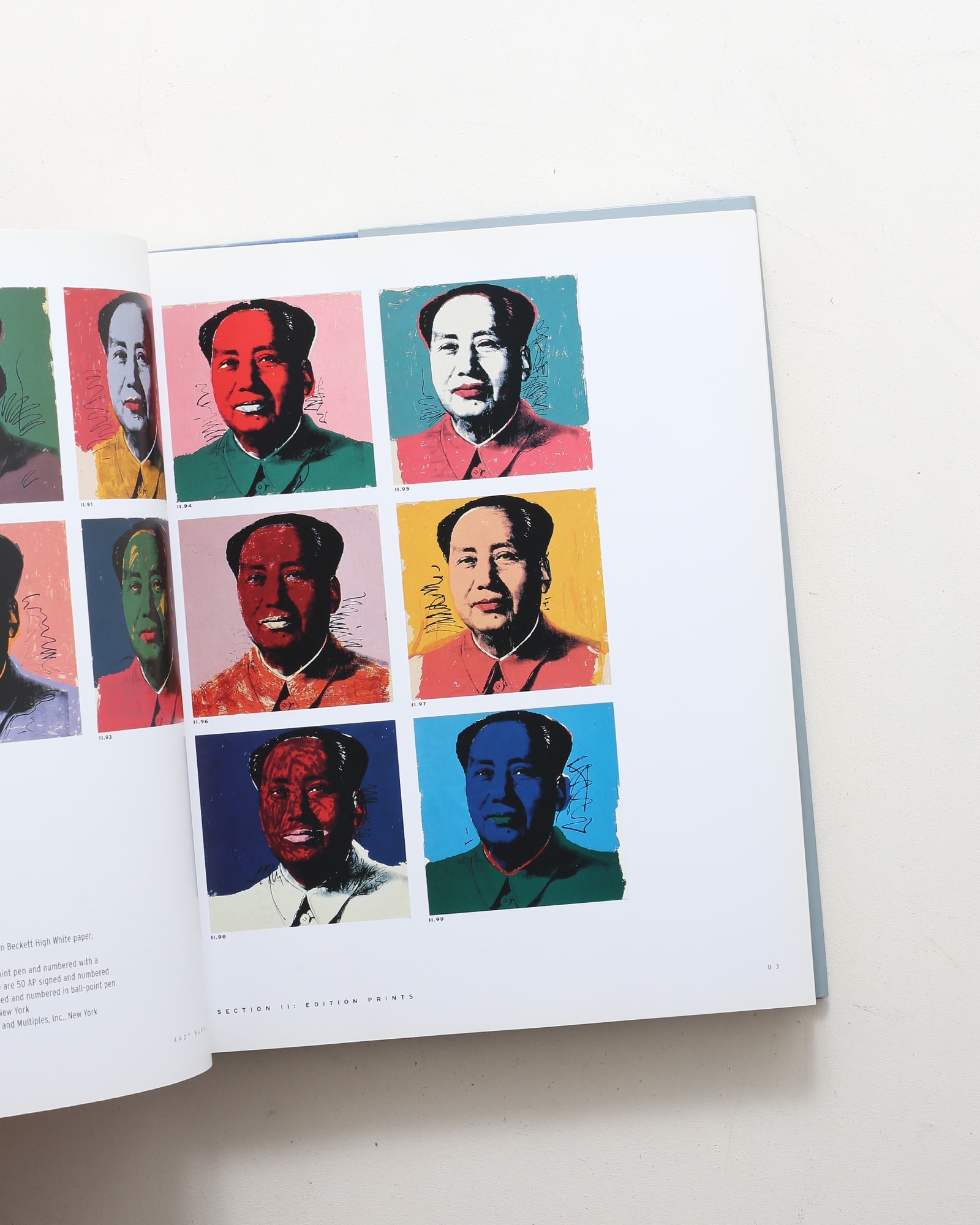 アンディ・ウォーホル全版画 | 美術出版社 | nostos books ノストス