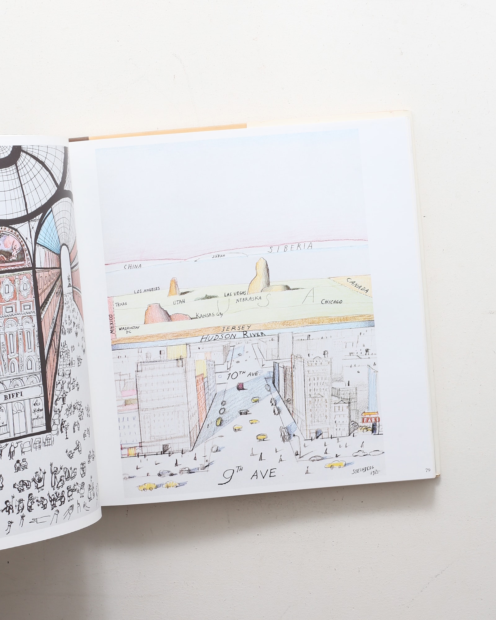 Saul Steinberg | ソール・スタインバーグ | nostos books ノストス