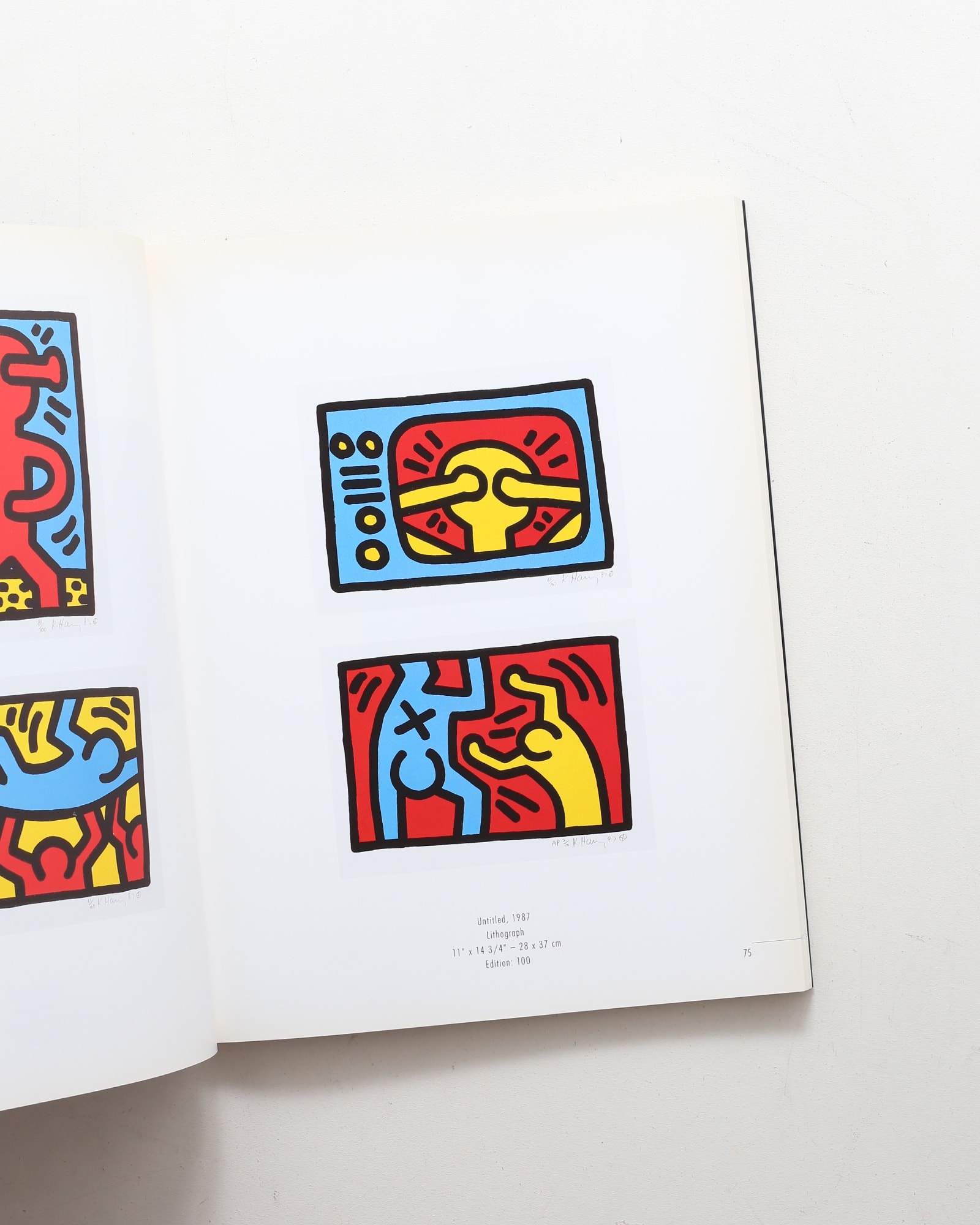 Keith Haring Editions on Paper, 1982-1990 | nostos books ノストス