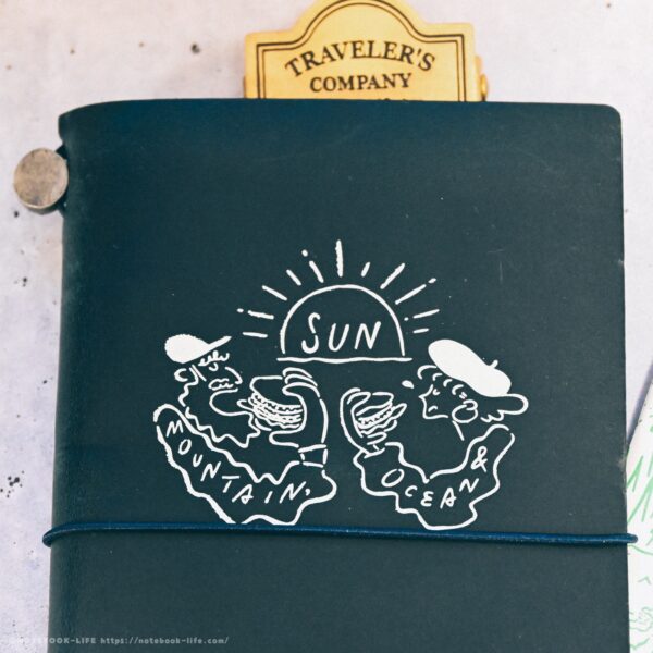 モスバーガーとトラベラーズノートがコラボした50thアニバーサリー