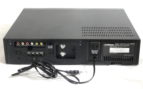 ジャンク譲渡コーナー （0円ジャンク） ＞ Victor HR-D565 VHSビデオ
