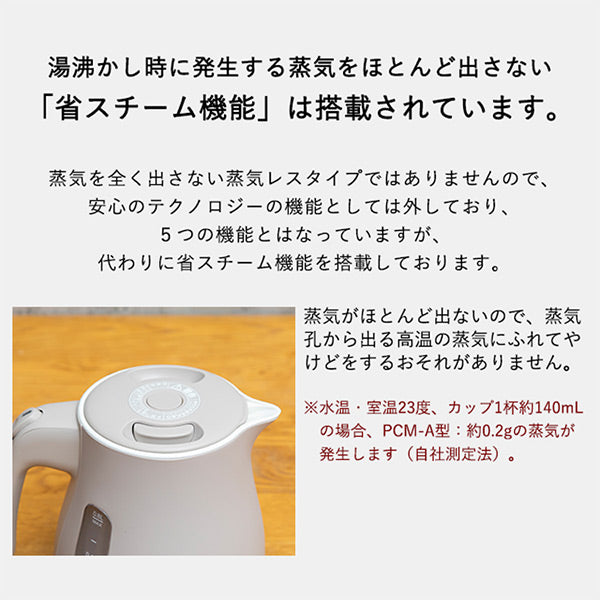 タイガー 電気ケトル5SAFE+0.6L PCM-A061 — nmo