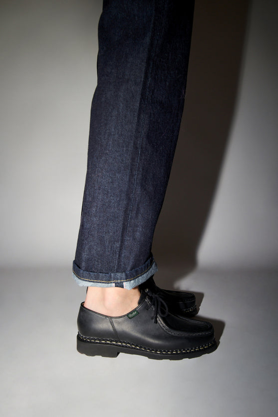 Paraboot Michael Shoe in Lisse Noir – No.6 Store