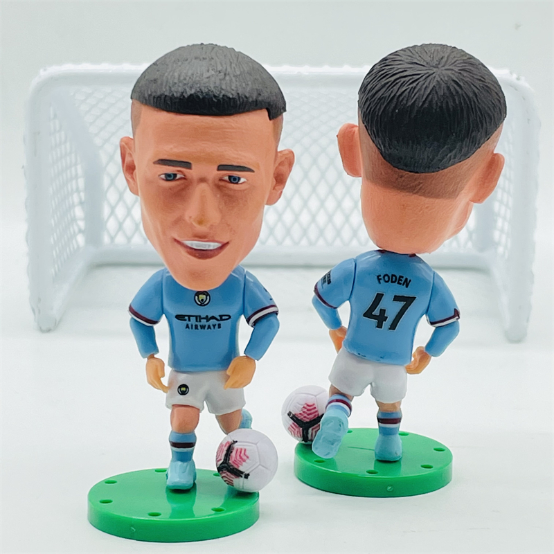 Soccerwe Manchester City Player 47# Phil Foden Doll-soccerwe