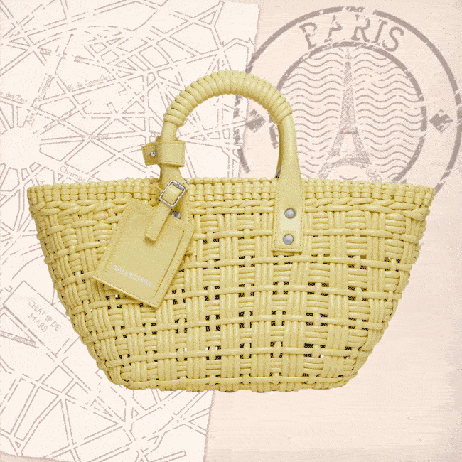 Balenciaga」の新作バッグ“ビストロ バスケット” | Numero TOKYO