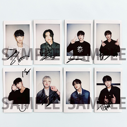 ATEEZ ユノ サイン入りポラロイド チェキ