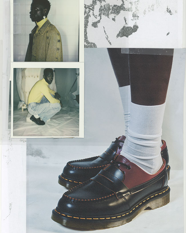 MM6 Maison Margiela x Dr. Martens」初のコラボシューズ誕生