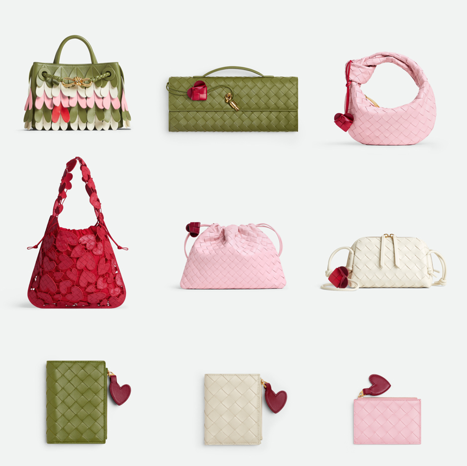 ボッテガ・ヴェネタ」ハート×イントレチャートのバレンタイン限定