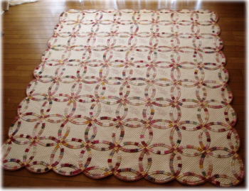 ダブルウェディングリング - 楽しむキルトノート2