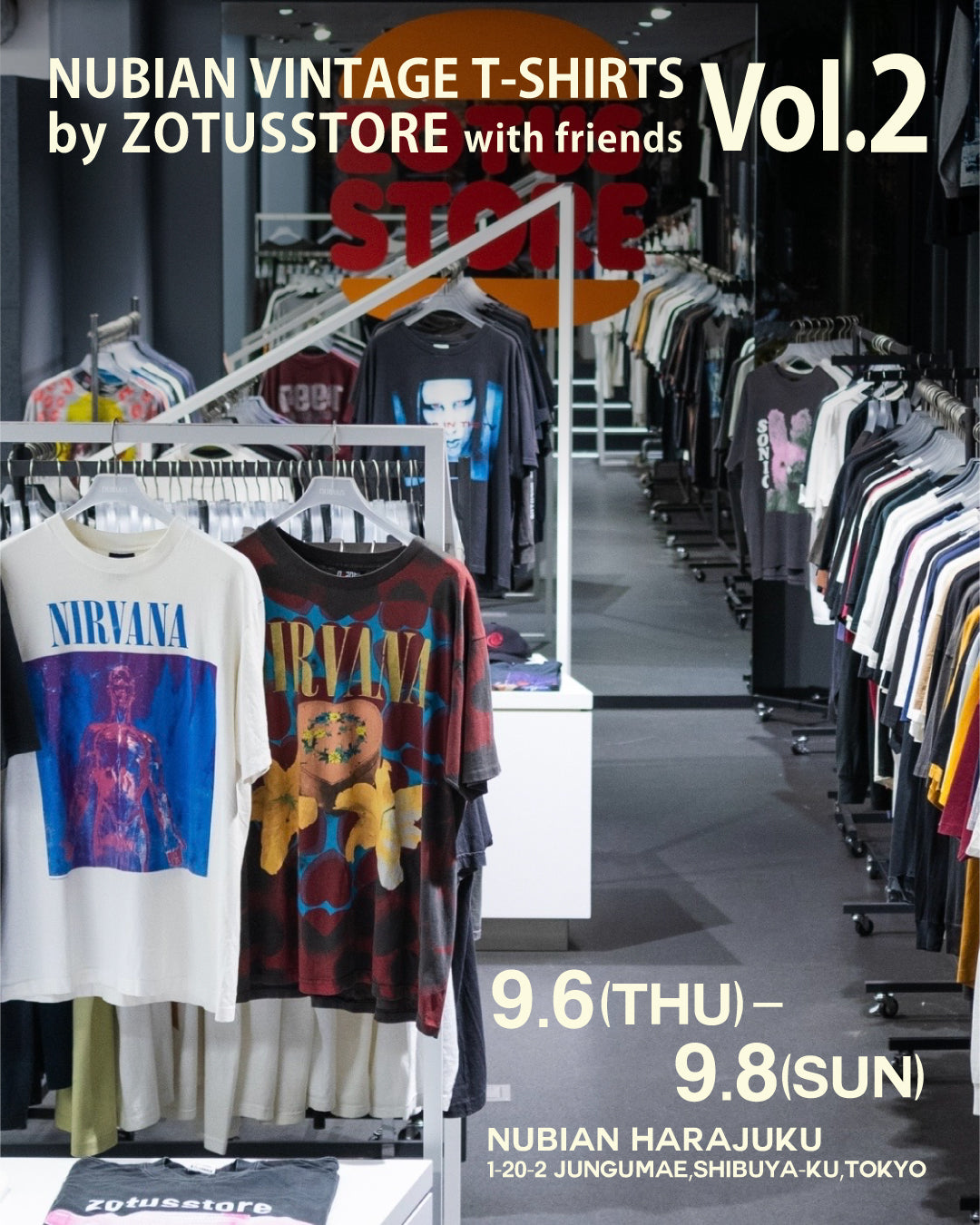 VINTAGE T-SHIRTSPOP UP by ZOUTUSSTORE with friends Vol.2