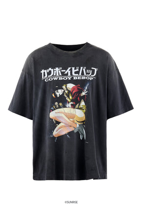 SAINT Mxxxxxx × COWBOY BEBOP SS25 CB_SS TEE/COWBOY BEBOP / BLK