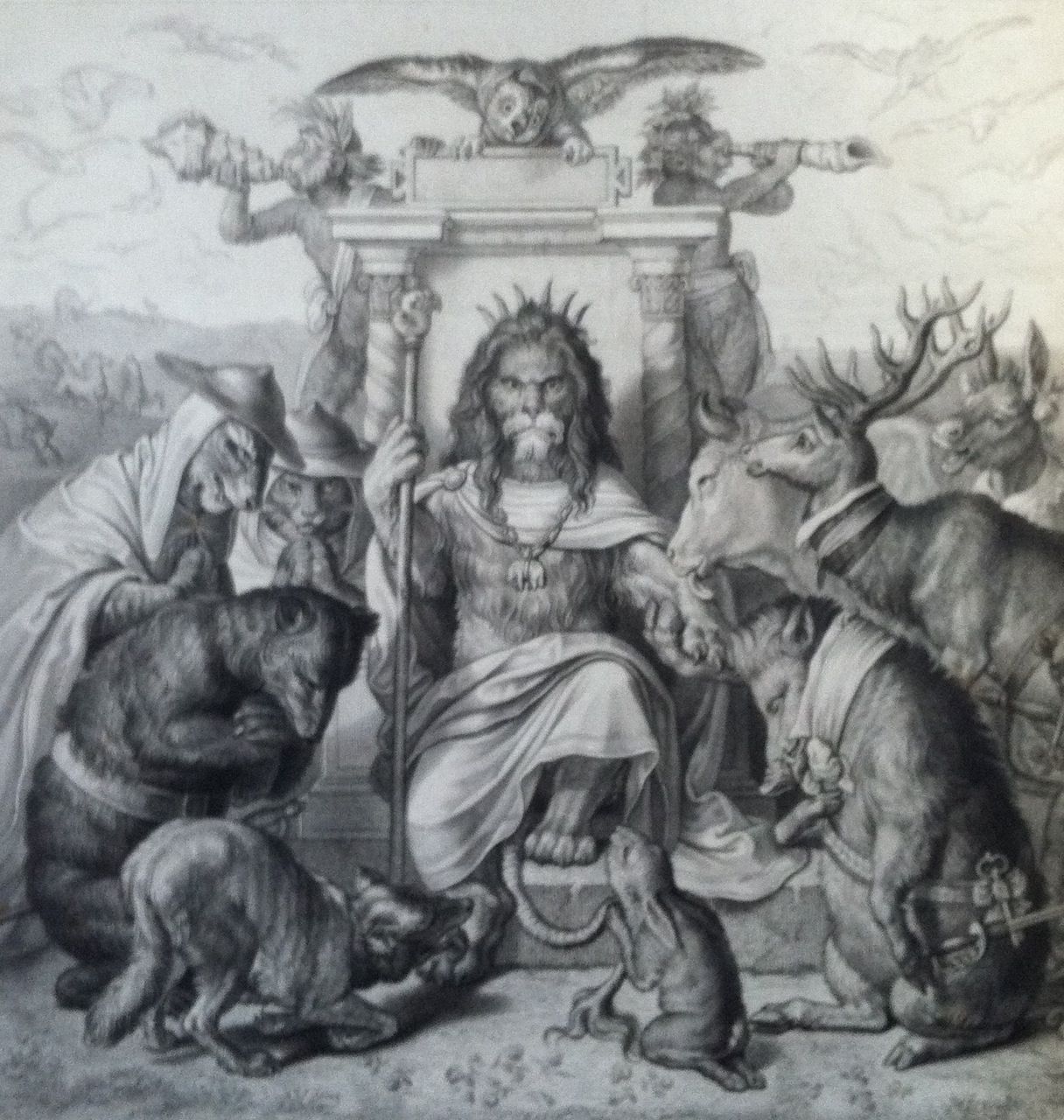 Kaulbach, Wilhelm von Illus. Reineke Fuchs Reynard the Fox