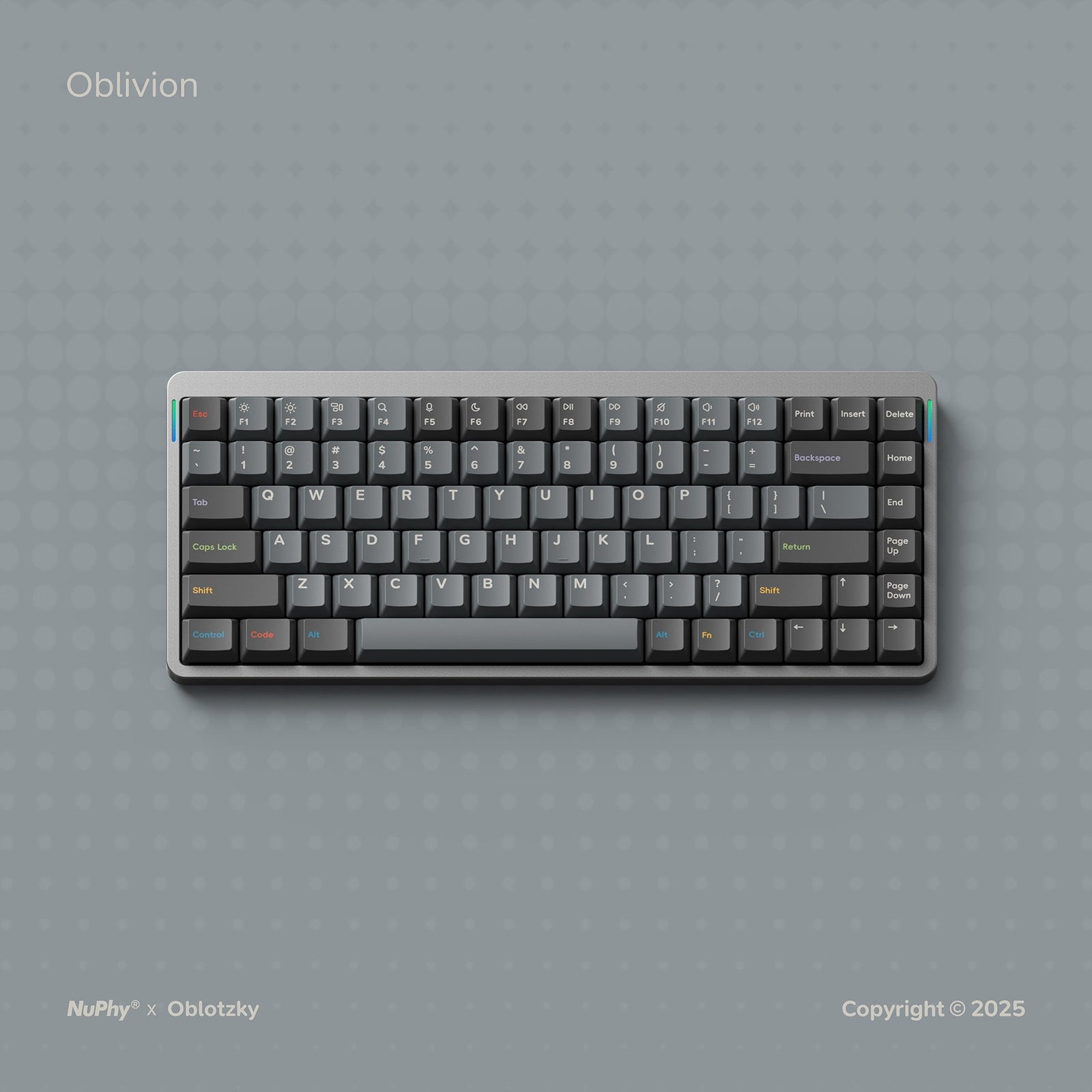 Oblivion Berry Profile Dye-sub PBT Keycaps | NUPHY® – NuPhy