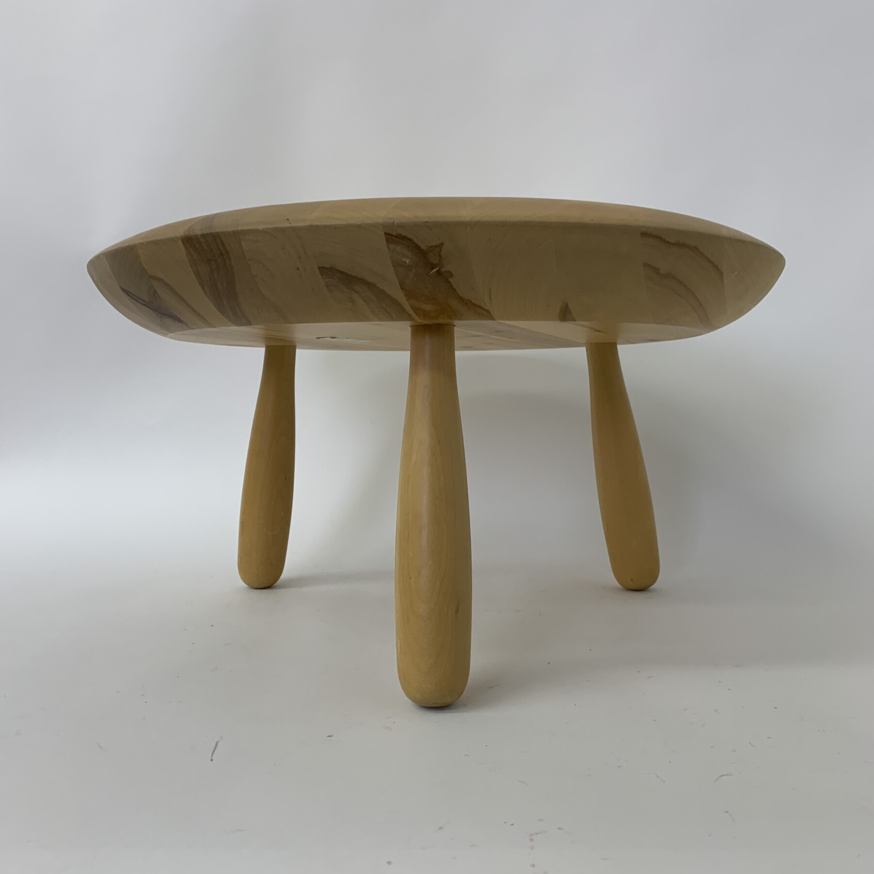 Vintage Postmodern Karljohan Wooden Side Table By Christian