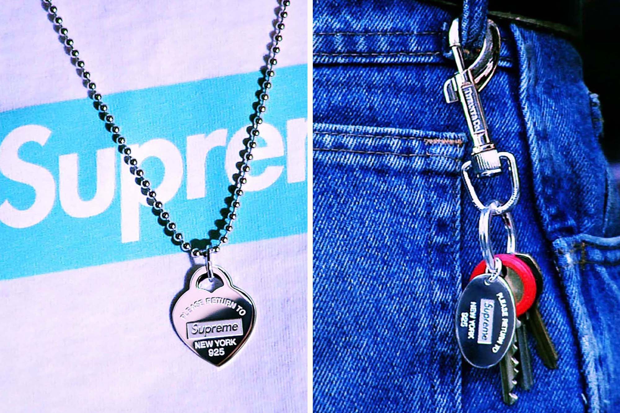 First look at the Supreme x Tiffany & Co. collaboration