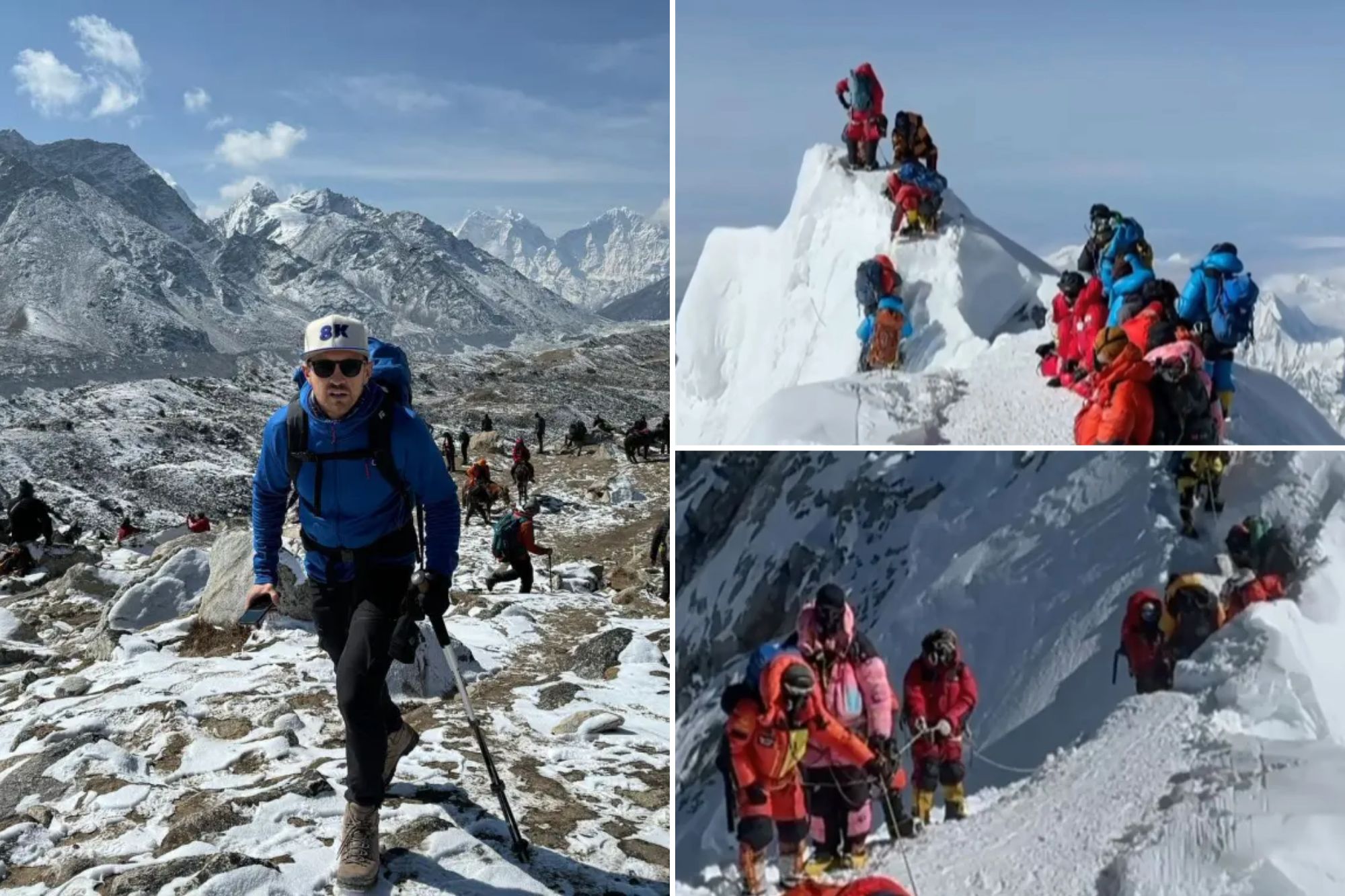 Mount Everest climbers missing, presumed dead after icy collapse