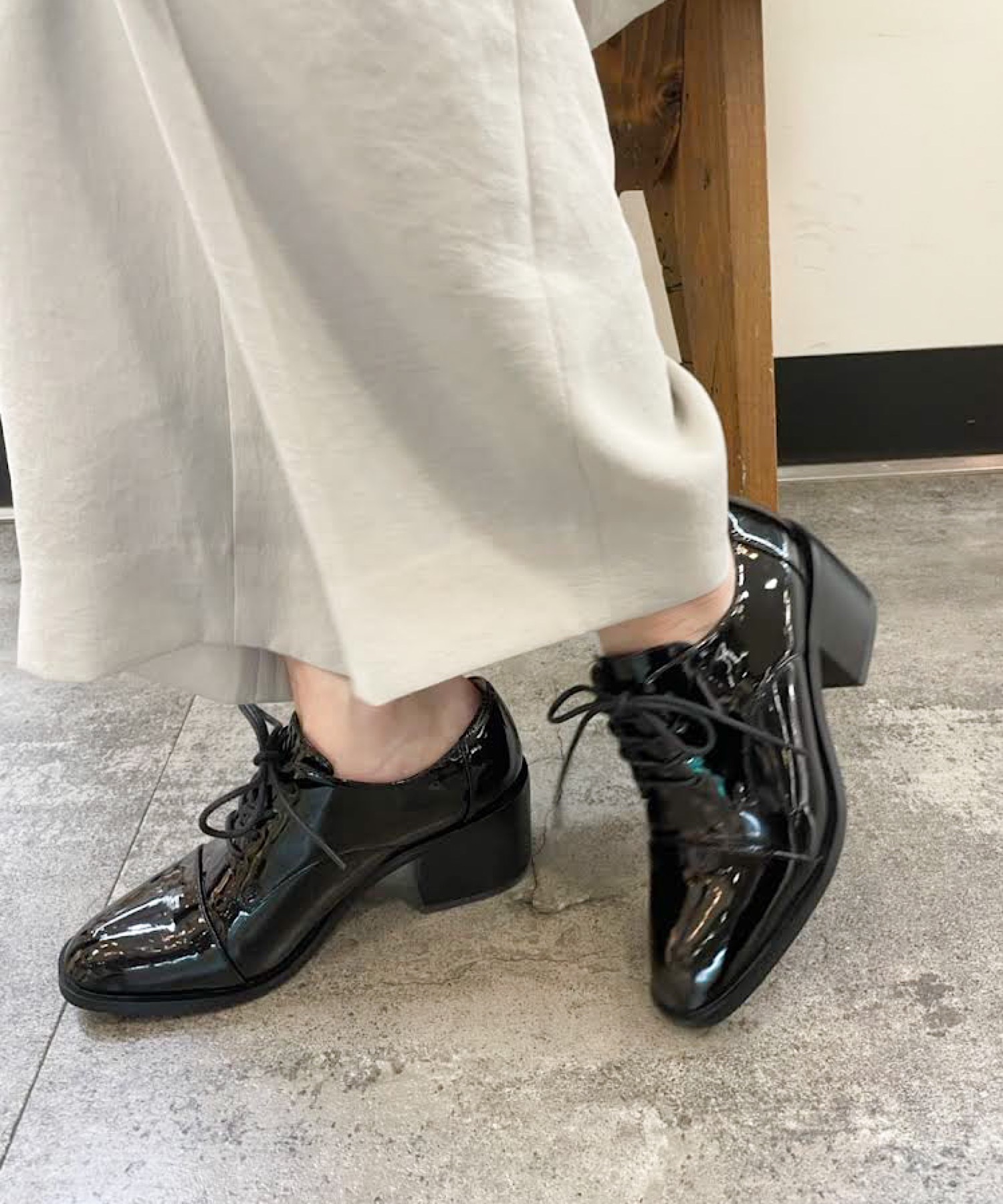 エナメルレースアップシューズ Jeffrey Campbell│Jeffrey Campbell