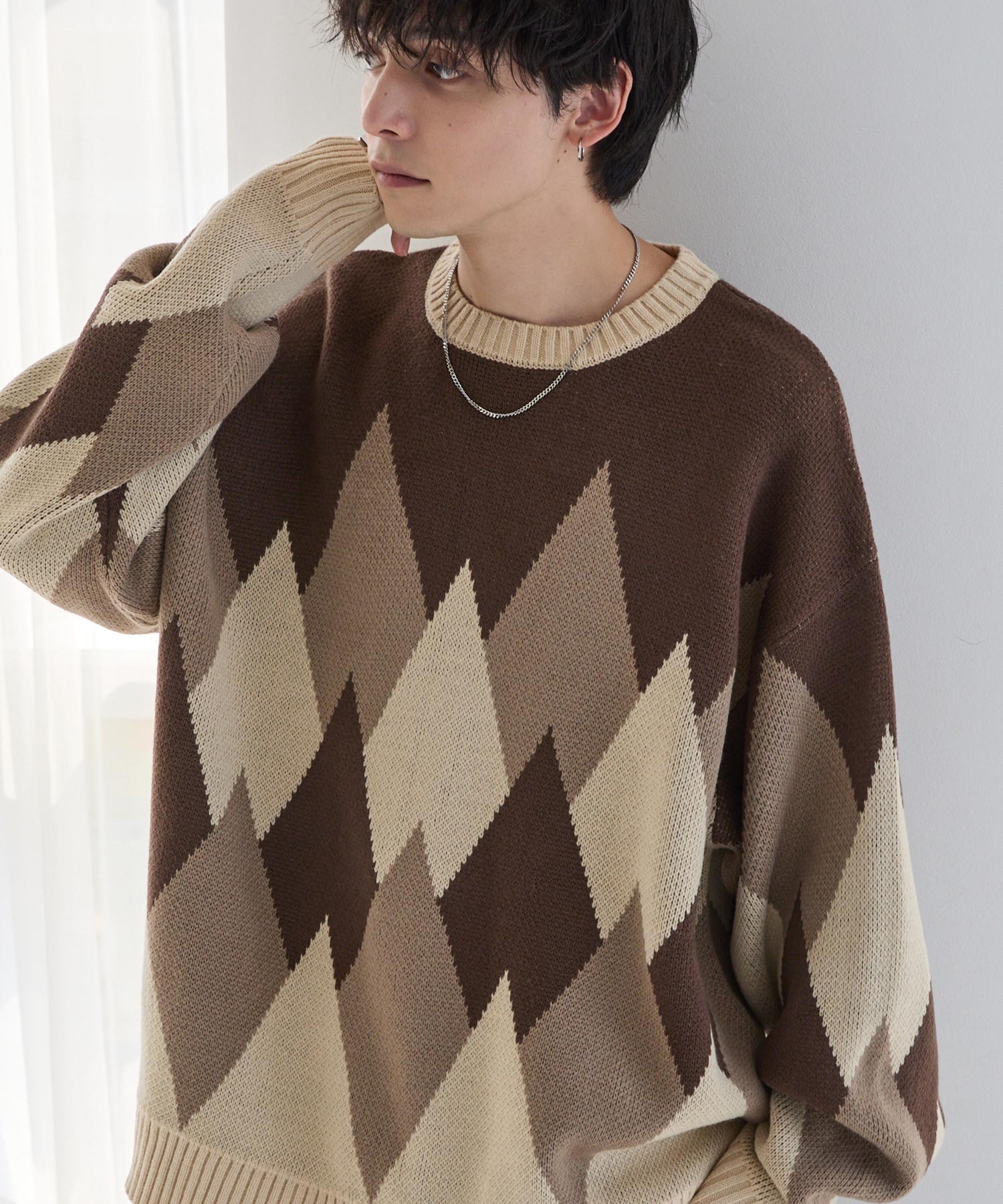 【NEIGHBORHOOD】ネイバーフット ジャガードニット 五芒星柄セーター 楽天市場】【YOIDORE】“酔虎”ジャガードニット ｜ 和柄 プルオーバー