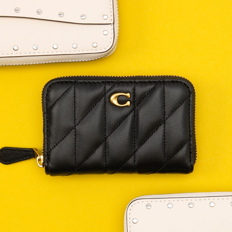 エッセンシャル ビジネス カード ケース（名刺入れ）｜COACH（コーチ