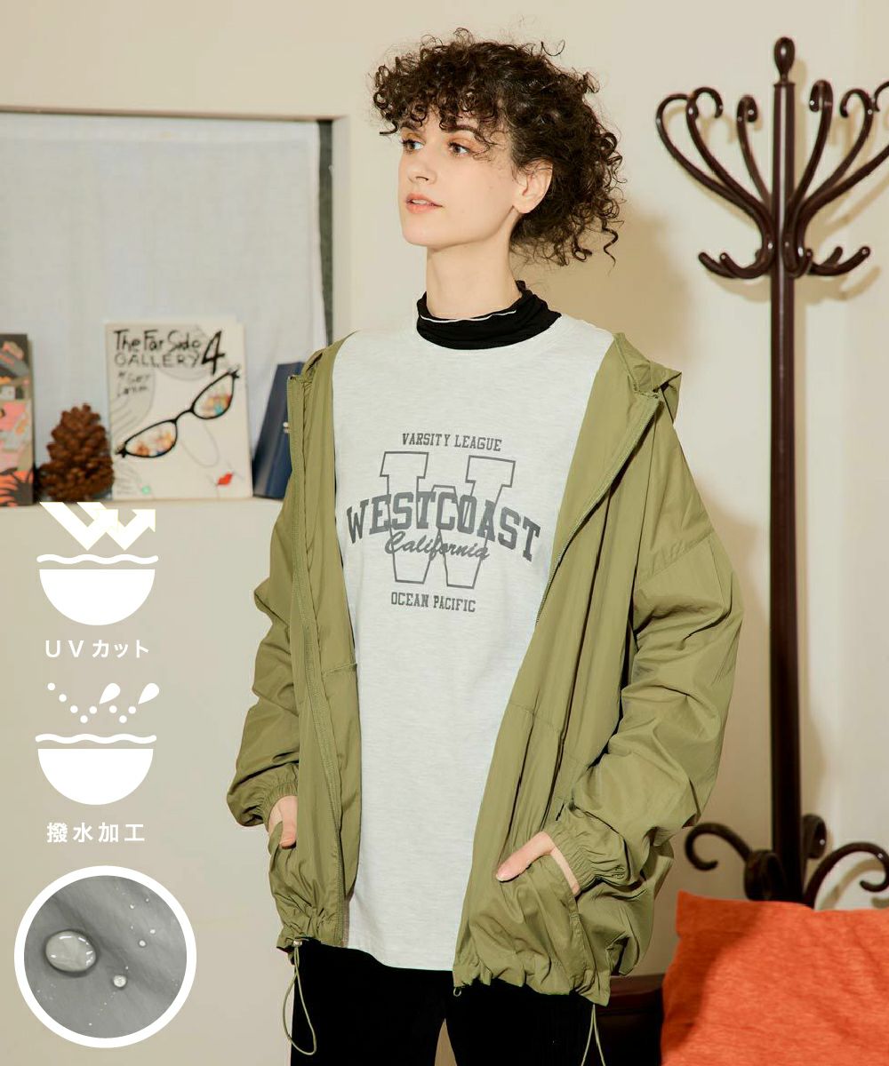 ocean pacificユニセックス UV 撥水 ナイロンパーカー | OCEANweb