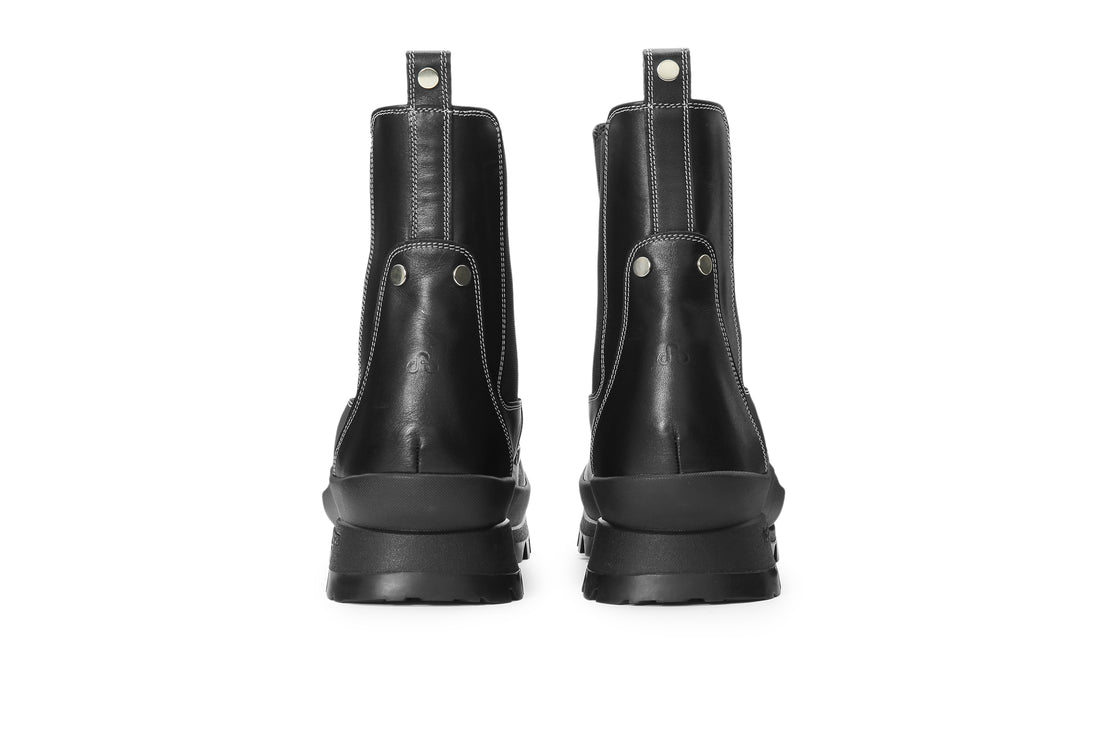 OAO公式ストア】LES ARCS BOOTS Black (レザルクブーツ) | レザー 黒