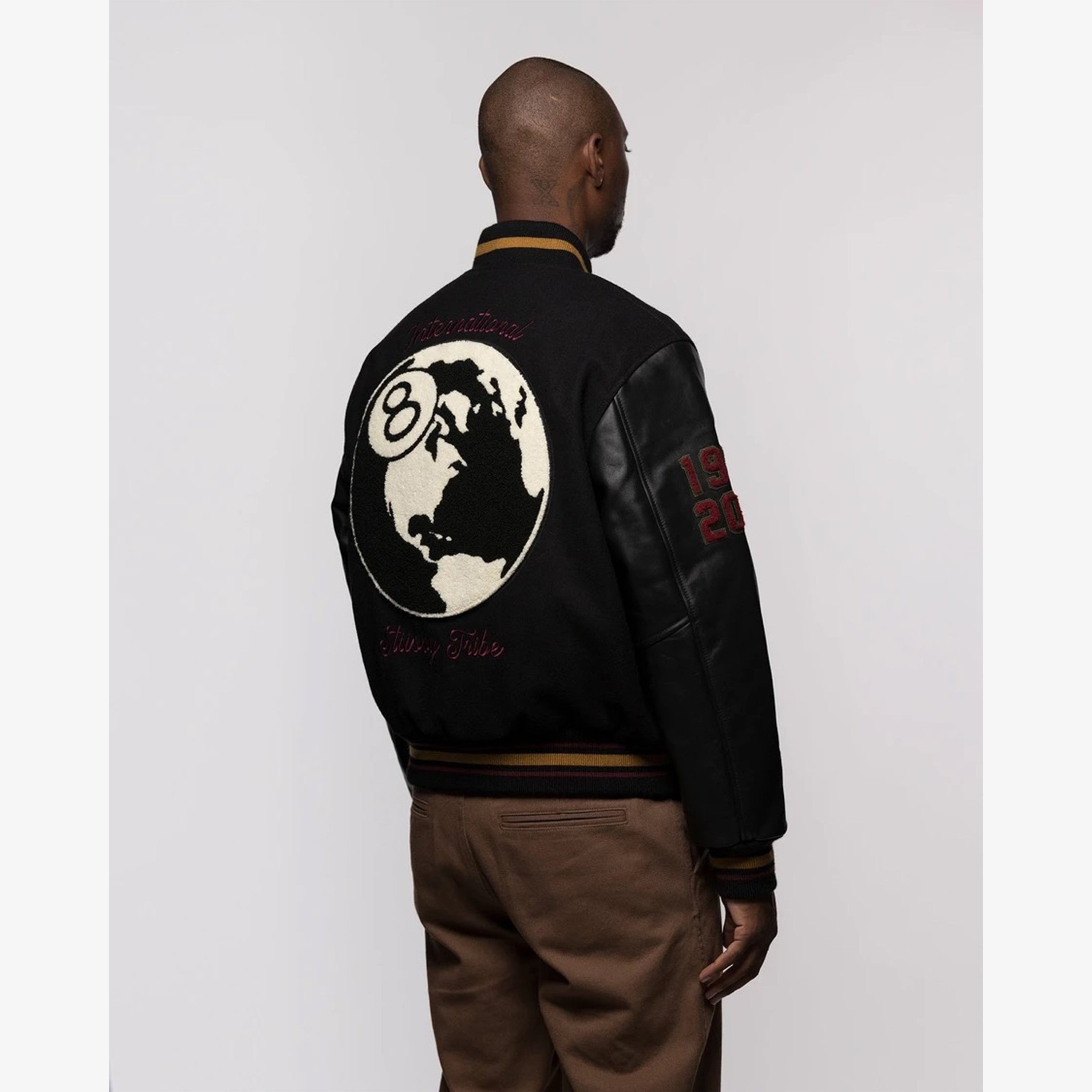 STUSSY 40TH ANNIVERSARY VARSITY JACKET – OBTAIND