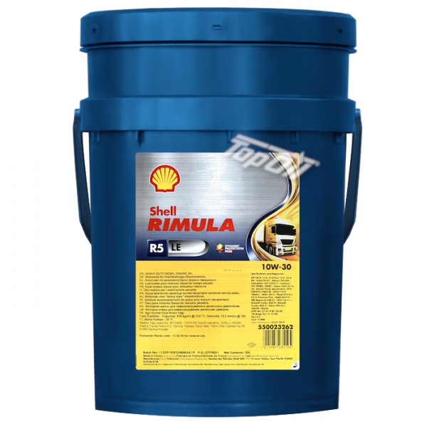Shell Rimula R5 LE 10W-30 - Top Oil Services, s.r.o.