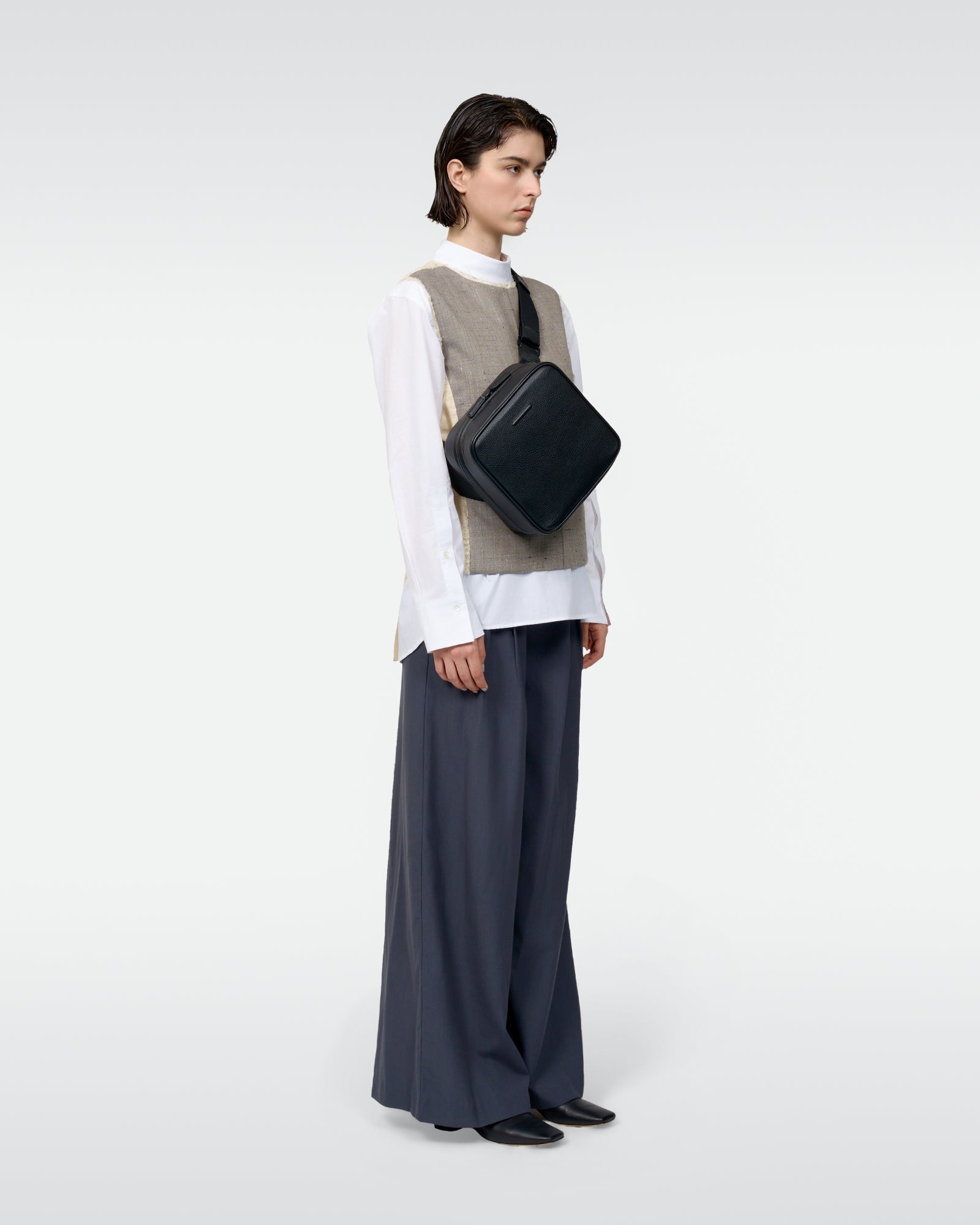 ウィークエンド カメラバッグ ラージ - 防水レザー カメラバッグ