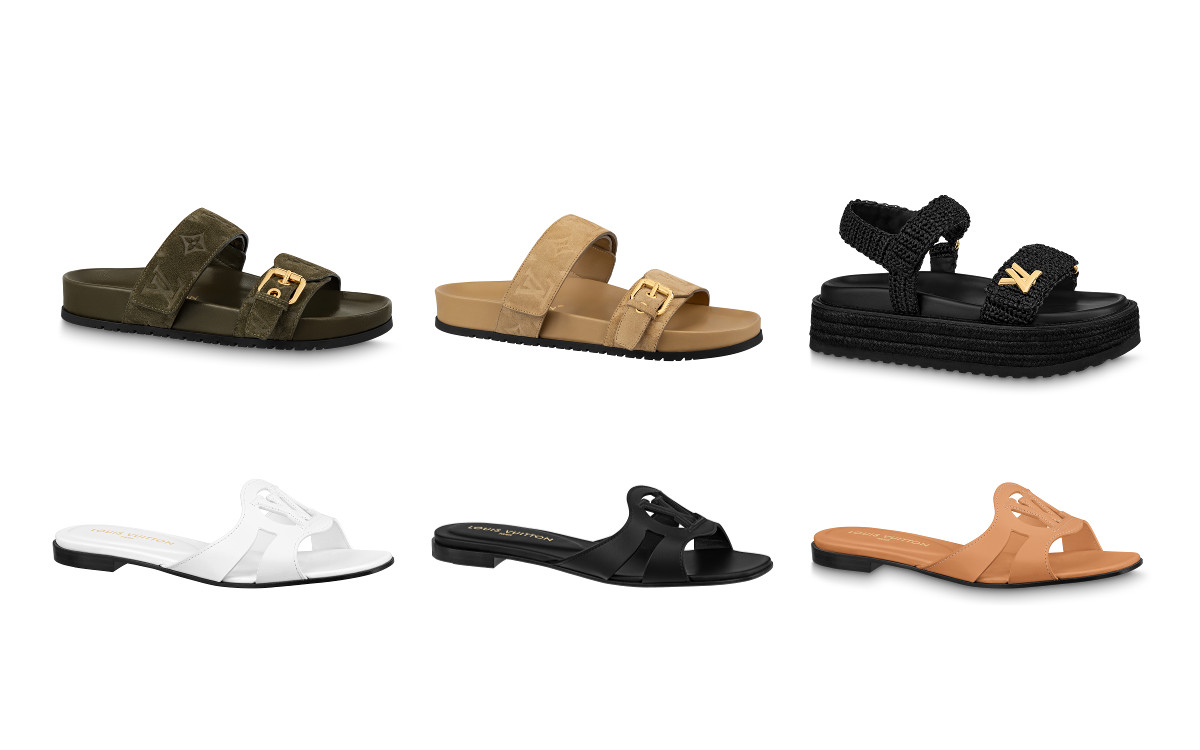 ルイ・ヴィトンの新作サンダル、定番人気のスライドタイプから上品
