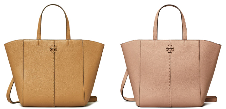 トリー バーチ新作】軽くて程よいサイズ感、2WAYで持てるトート型