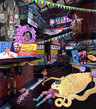 逆柱いみりがトーク＆サイン会。京都の個展で - コミックナタリー