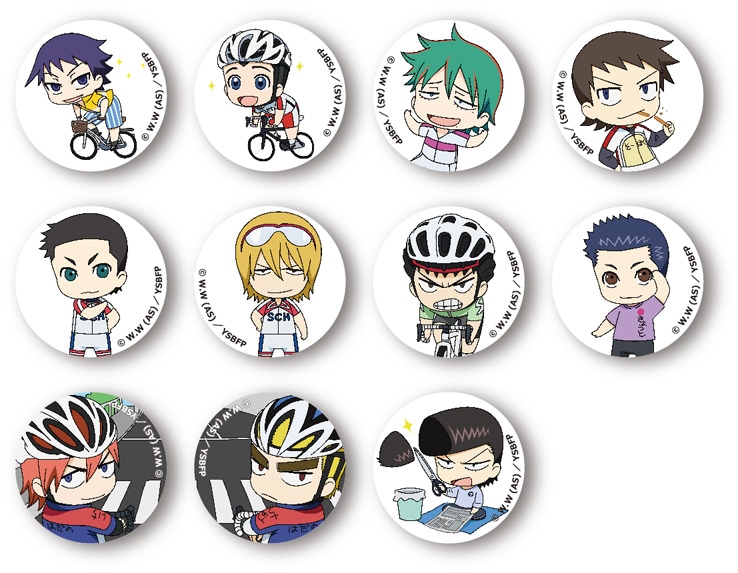 弱虫ペダル SPARE BIKE」入場者プレゼントはデフォルメイラスト缶