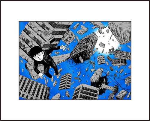 い*ン様 ONE先生 直筆イラスト サイン「 モブサイコ100 」（真筆