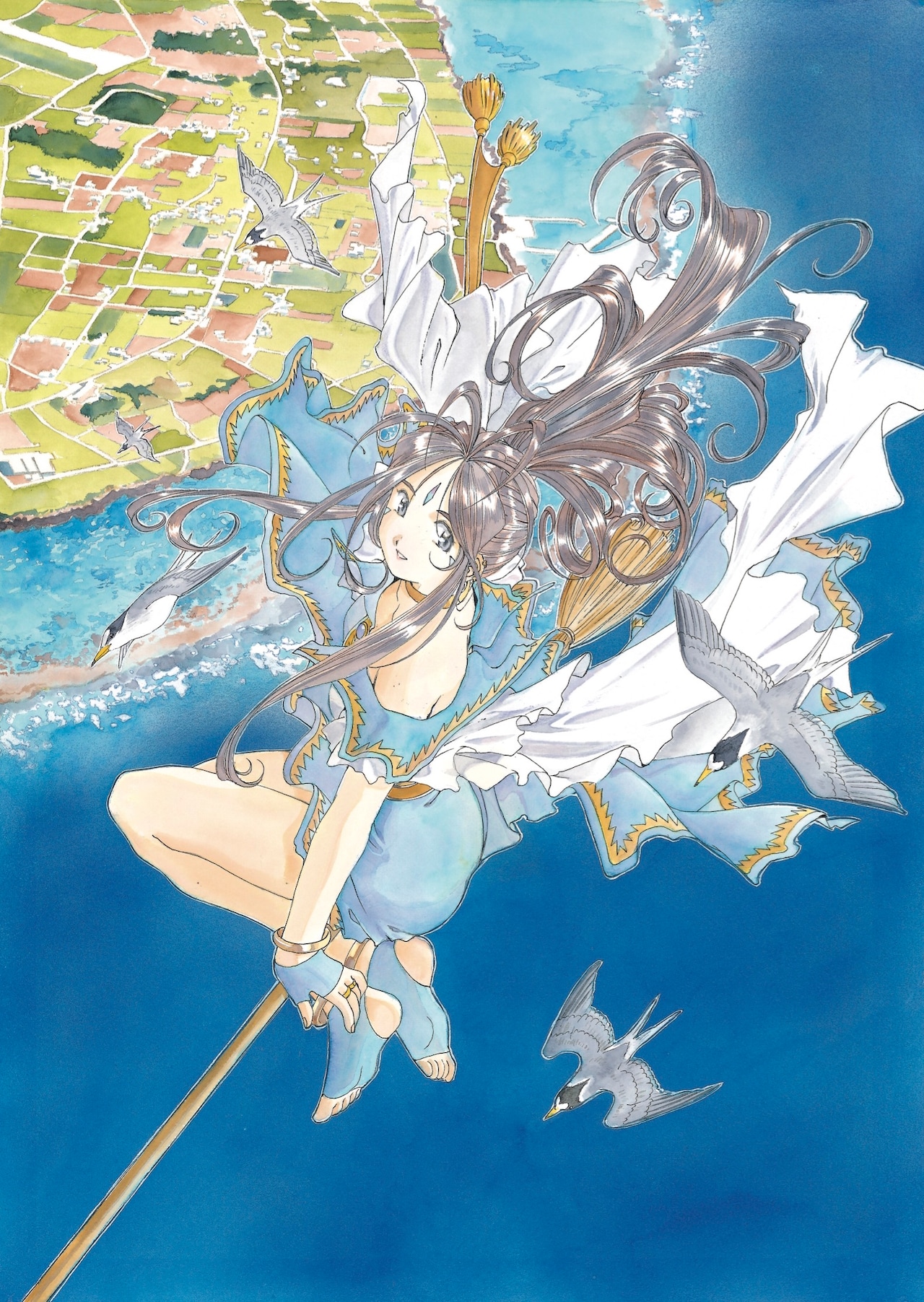 藤島康介デビュー30周年記念自選画集 僕と彼女と乗り物と。」の収録