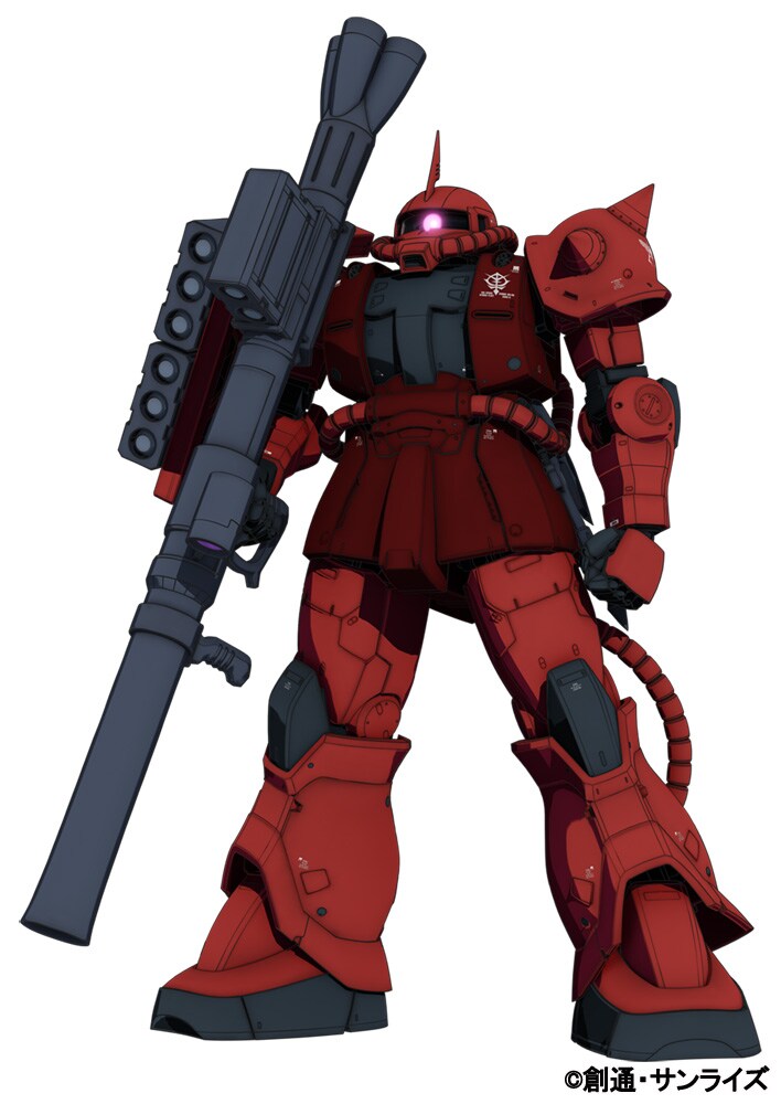 MS-06S シャア専用ザクII」設定画 [画像ギャラリー 44/51] - コミック