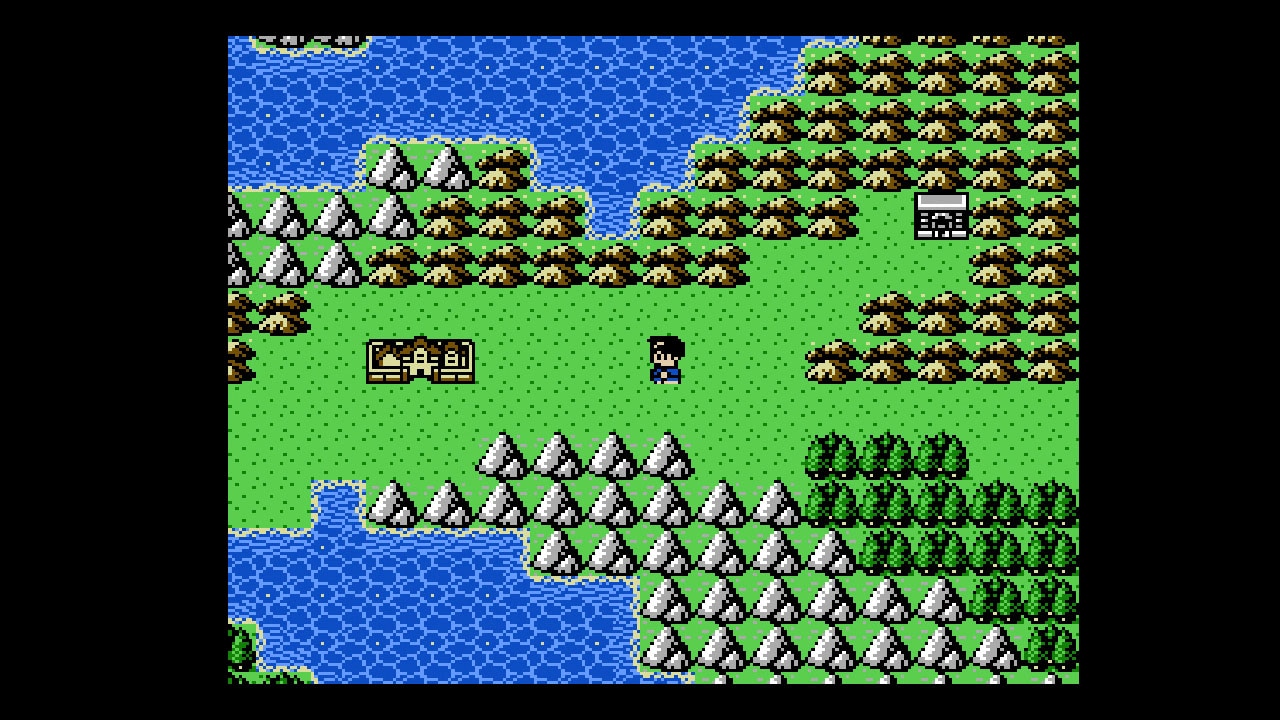 ファミコンジャンプII 最強の7人」のゲーム画面。(c)JUMP 50th