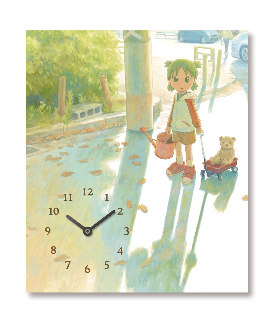 よつばと！」15周年記念くじ、賞品に“きょうはなにしてあそぶ？”時計