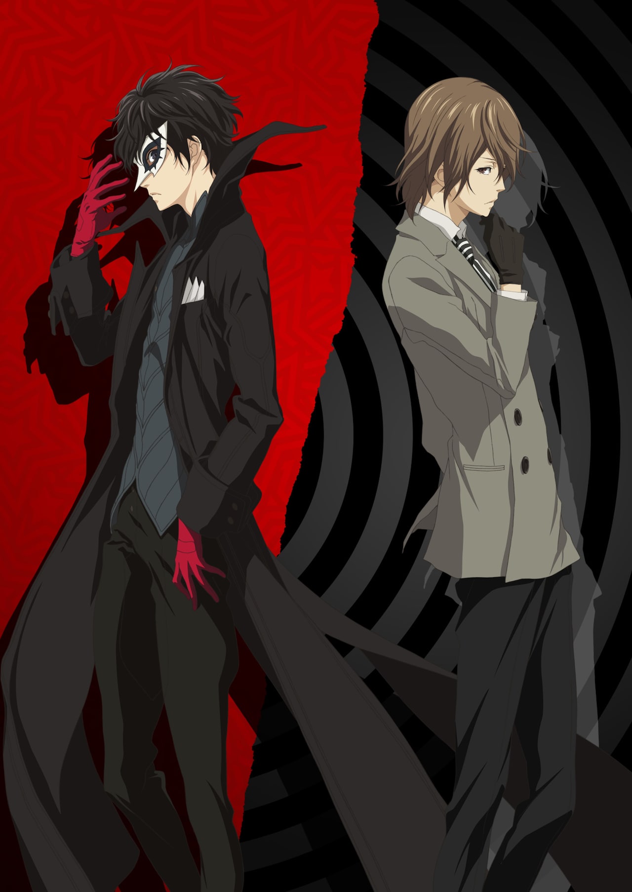 アニメ「ペルソナ5」蓮＆明智の新ビジュアル公開、Abema特番では蓮への