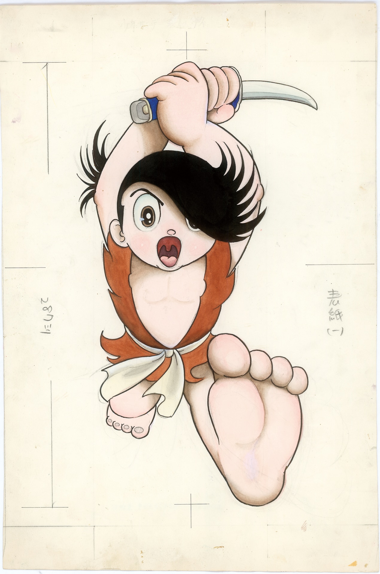 手塚治虫「どろろ」が“読む複製原画”に、「発端の巻」「百鬼丸の巻」を