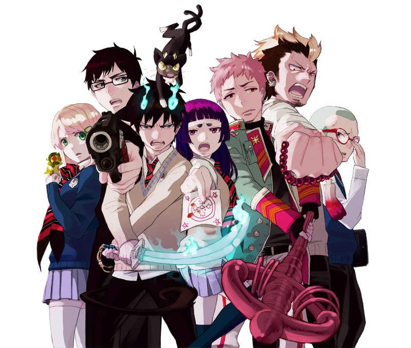 青エク総選挙、結果発表！1位キャラは特大B2ポスターに - コミックナタリー