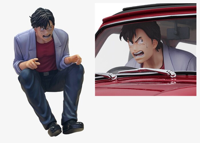 プレミアム定期購読のプランで届く「冴羽 獠車内用フィギュア」 [画像