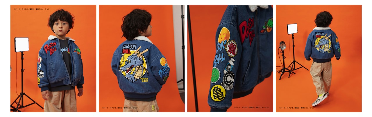 ドラゴンボールコラボ デニムボアジャケット」 [画像ギャラリー 5/8