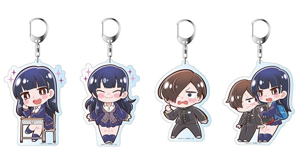 僕の心のヤバイやつ」キュートな山田・市川描かれたアクキー、トート