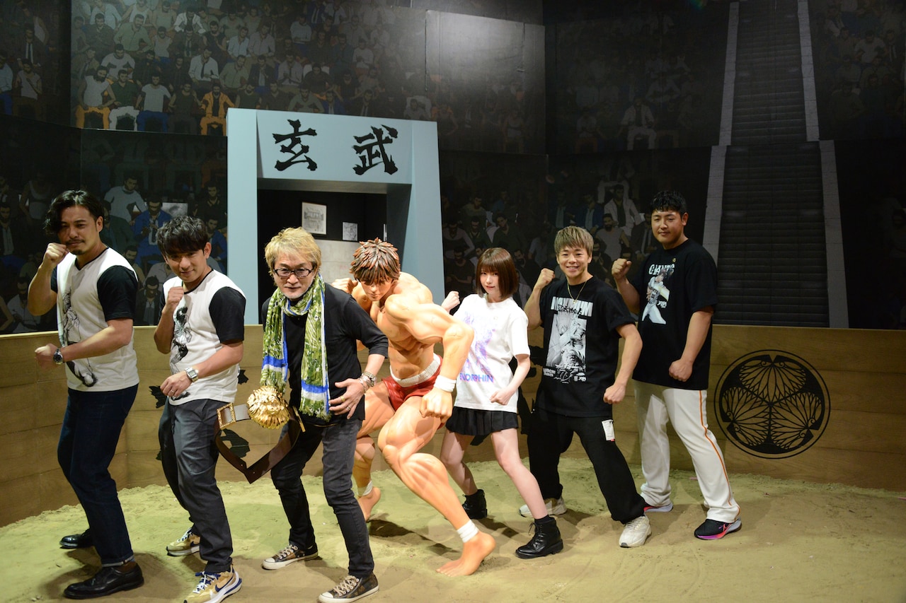 地上最強刃牙展ッ！」実物大の地下闘技場や“エア夜食”を体験、範馬刃牙